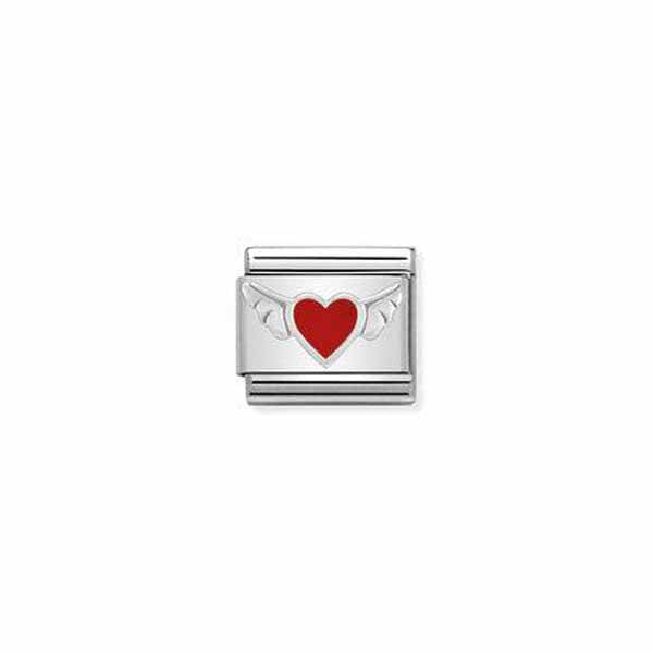 Nomination Classic Heart With Wings