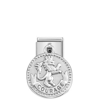Nomination Classic Silvershine Charm Courage