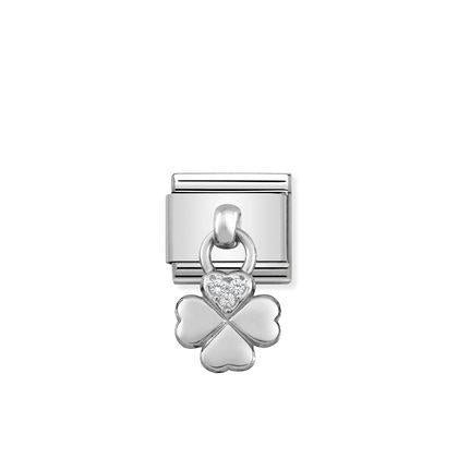 Nomination Classic Silvershine Charm Neliapila