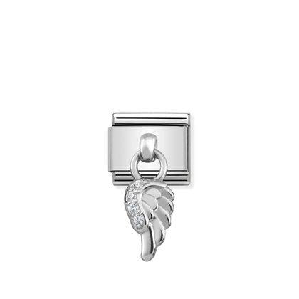 Nomination Classic Silvershine Charm Siipi