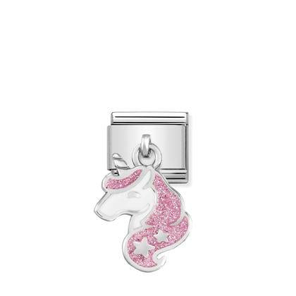 Nomination Classic Silvershine Charm Yksisarvinen