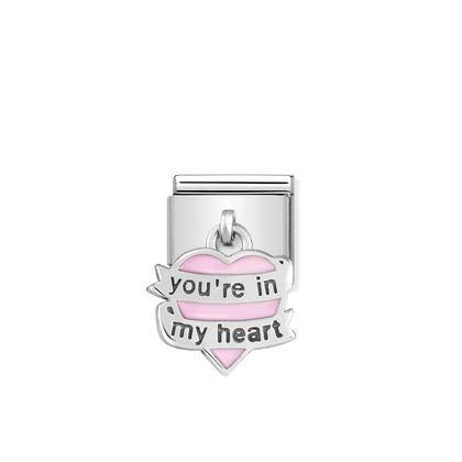 Nomination Classic Silvershine Charm You're In My Heart