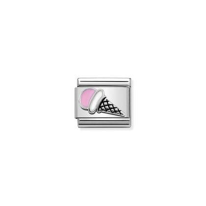 Nomination Classic Silvershine Pinkki Jäätelö 