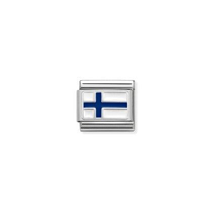Nomination Classic Silvershine Suomen Lippu
