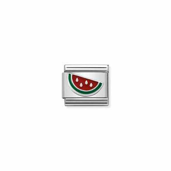 Nomination Classic Silvershine Watermelon 