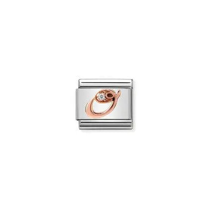 Nomination Classic Rose Gold Aakkoset 430310 Nomination