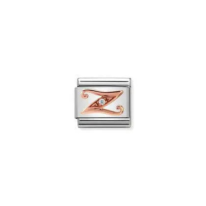 Nomination Classic Rose Gold Aakkoset 430310 Nomination