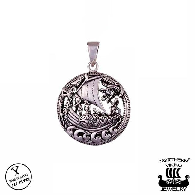 Northern Viking Jewelry Viking Longship riipus NVJ-H-RS074
