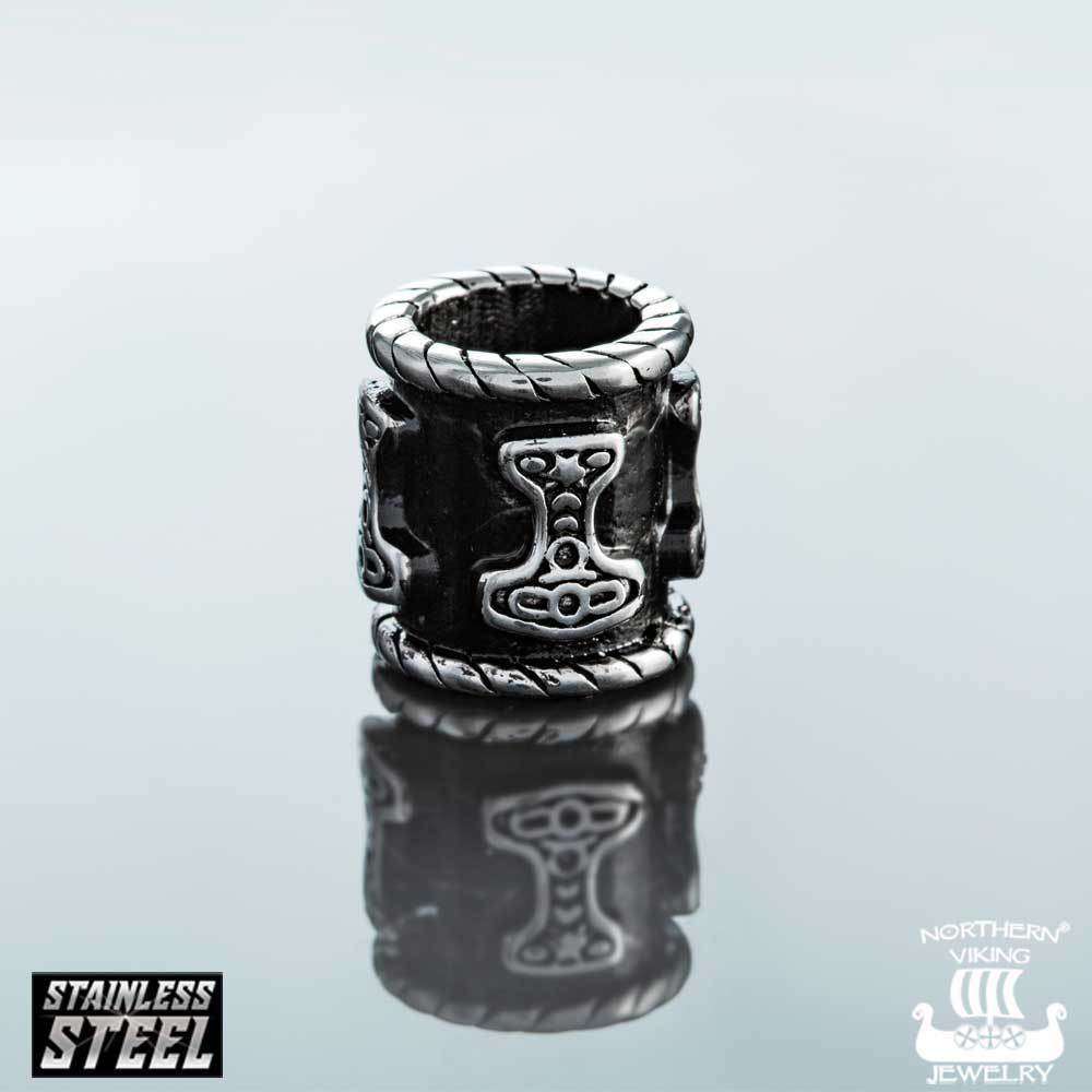 Northern Viking Jewelry Black Thor Partakoru