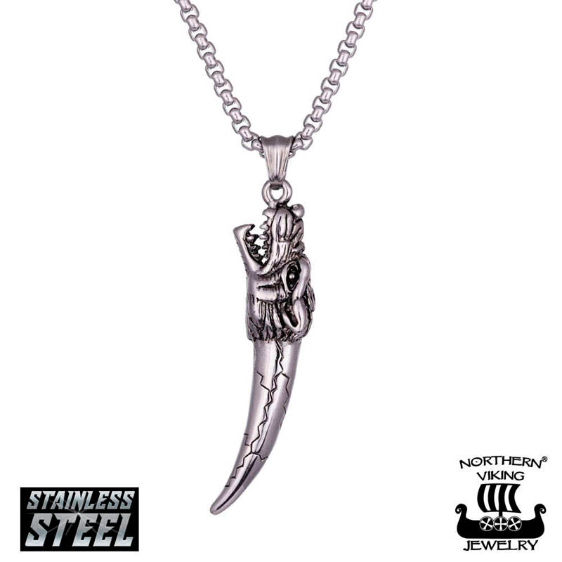 Northern Viking Jewelry Fenrir Tooth Kaulakoru NVJRS117