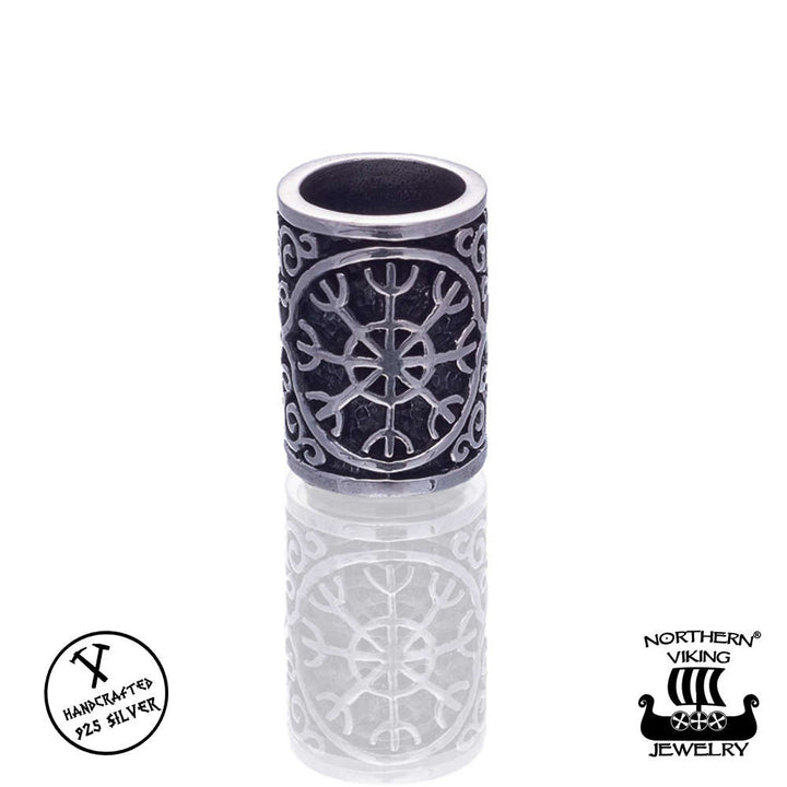 Northern Viking Jewelry Silver Helm Of Awe NVJHE015
