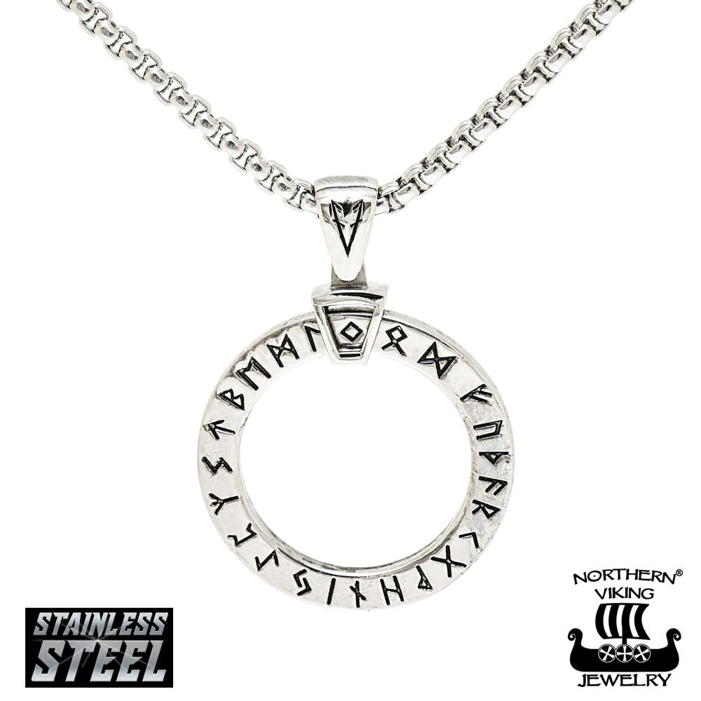 Northern Viking Jewelry Viisauden Pyörä