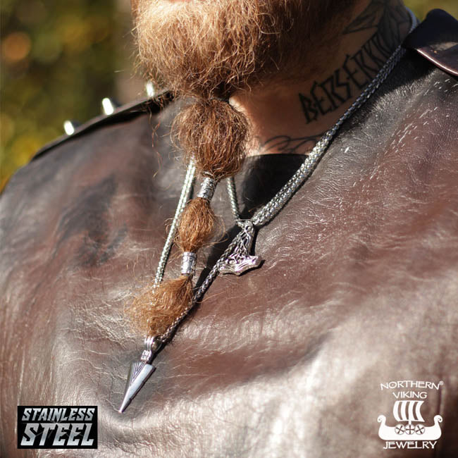 Northern Viking Jewelry Viking Spear Kaulakoru NVJRS007