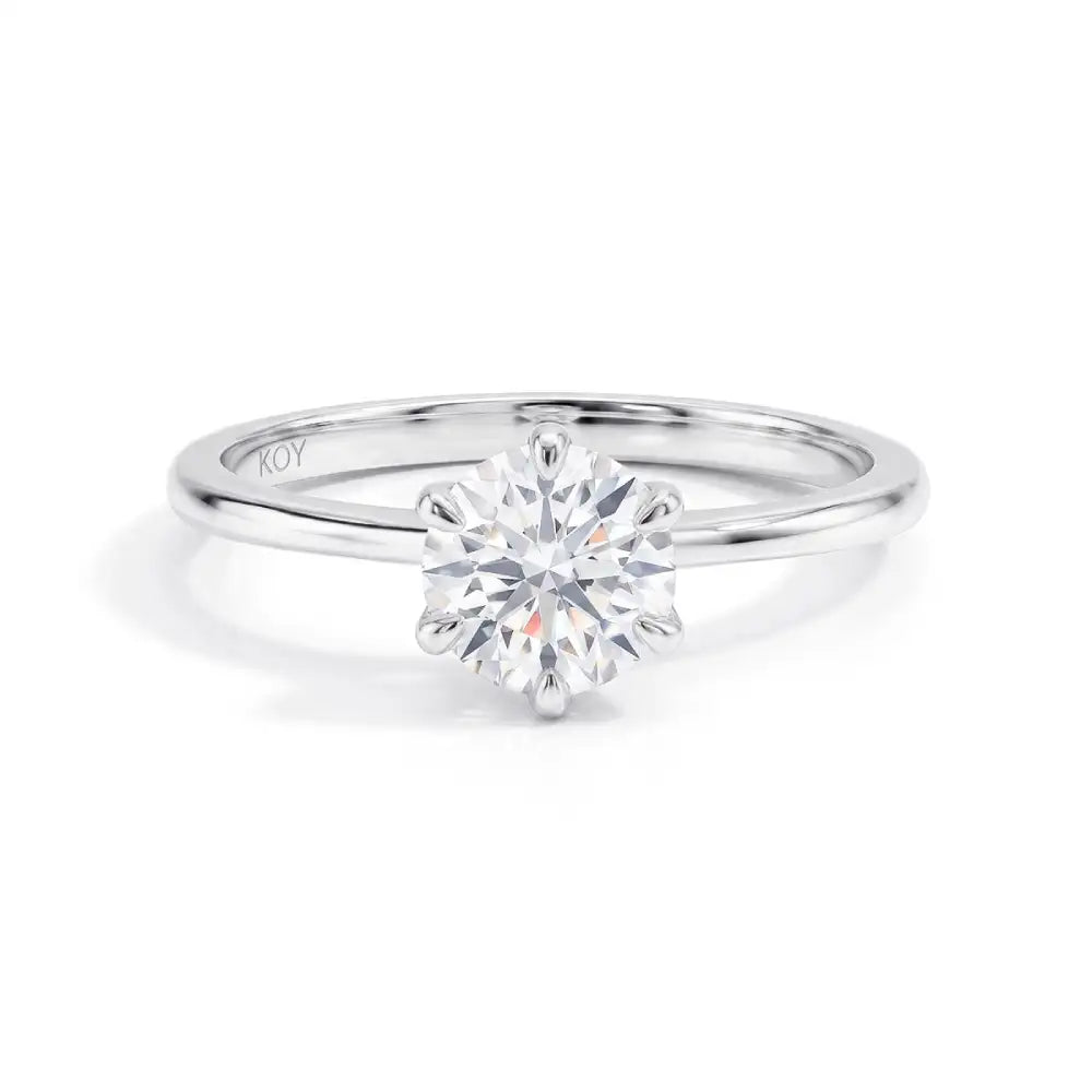 Beat of Love Tessa laboratoriotimanttisormus 1,00 ct valkokulta Beat Of Love