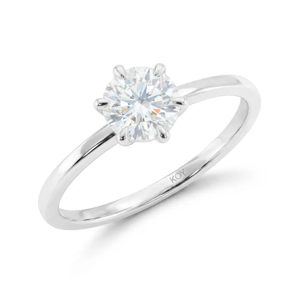 Beat of Love Tessa laboratoriotimanttisormus 1,00 ct valkokulta Beat Of Love