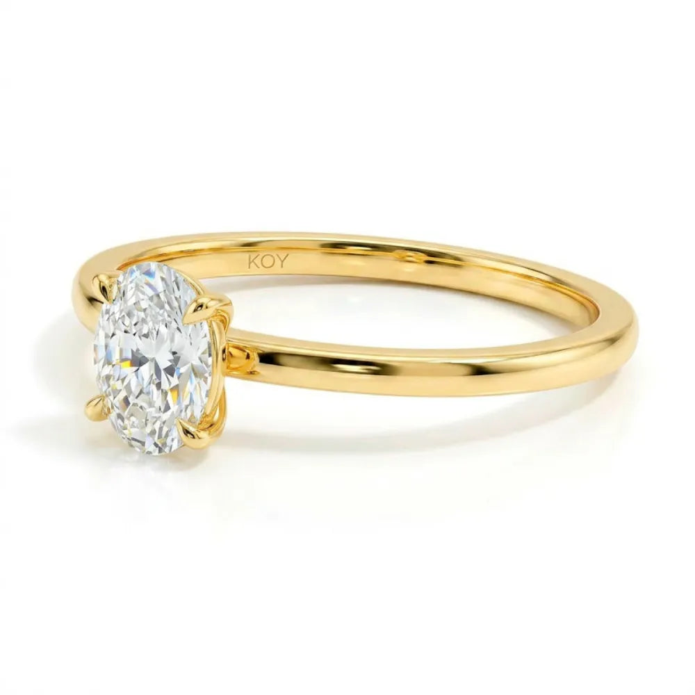 Beat of Love Aurora laboratoriotimanttisormus 0,50 ct keltakulta Beat Of Love