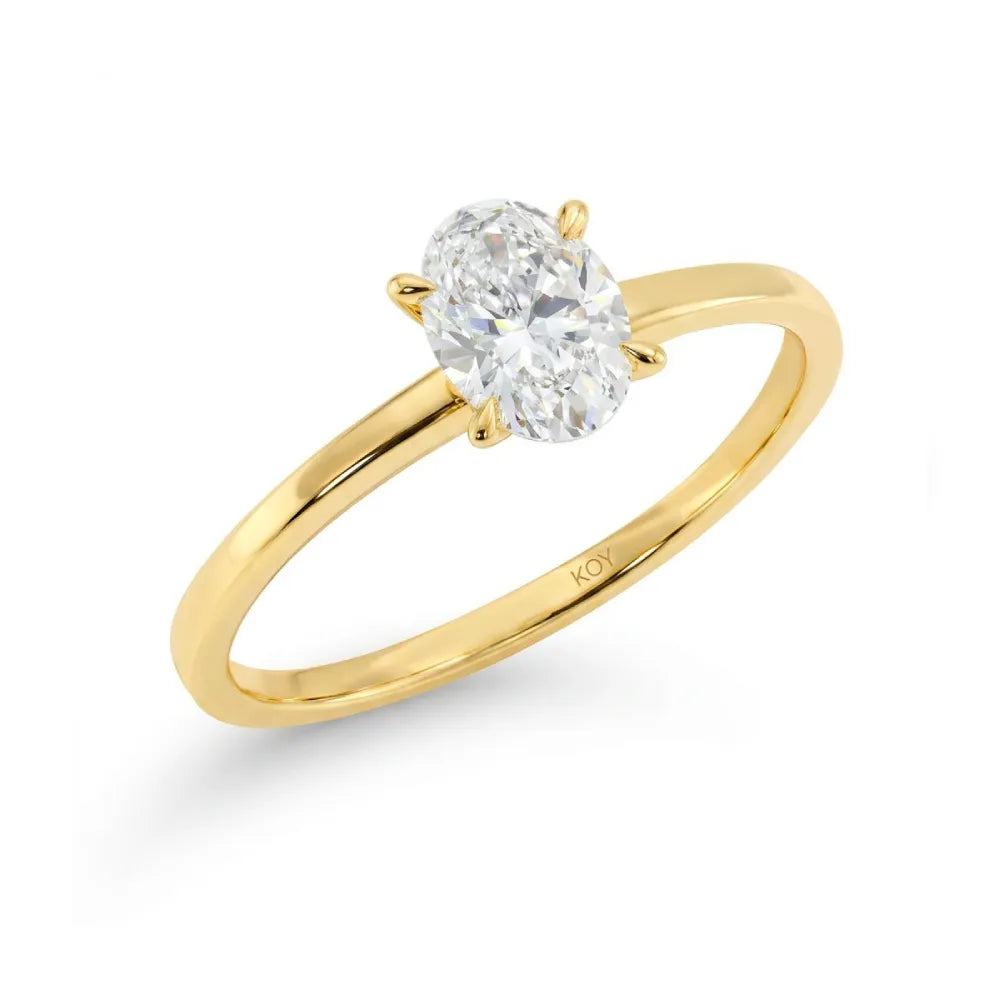 Beat of Love Aurora laboratoriotimanttisormus 0,50 ct keltakulta Beat Of Love
