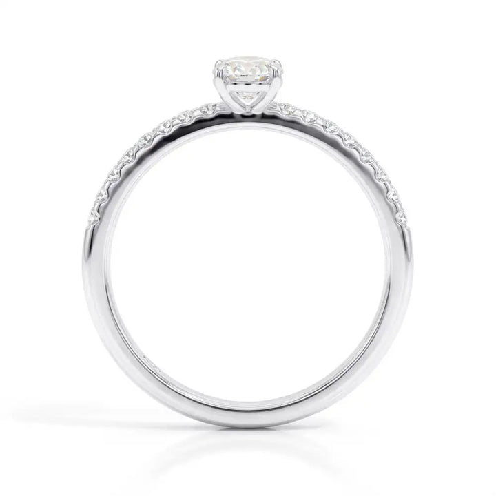 Beat of Love Anthea laboratoriotimanttisormus 0,40 ct valkokulta Beat Of Love