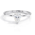 Beat of Love Sirena laboratoriotimanttisormus 0,50 ct valkokulta