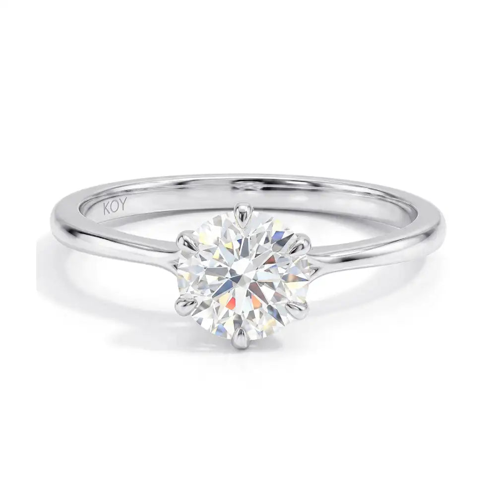 Beat of Love Cressida laboratoriotimanttisormus 1,00 ct valkokulta Beat Of Love