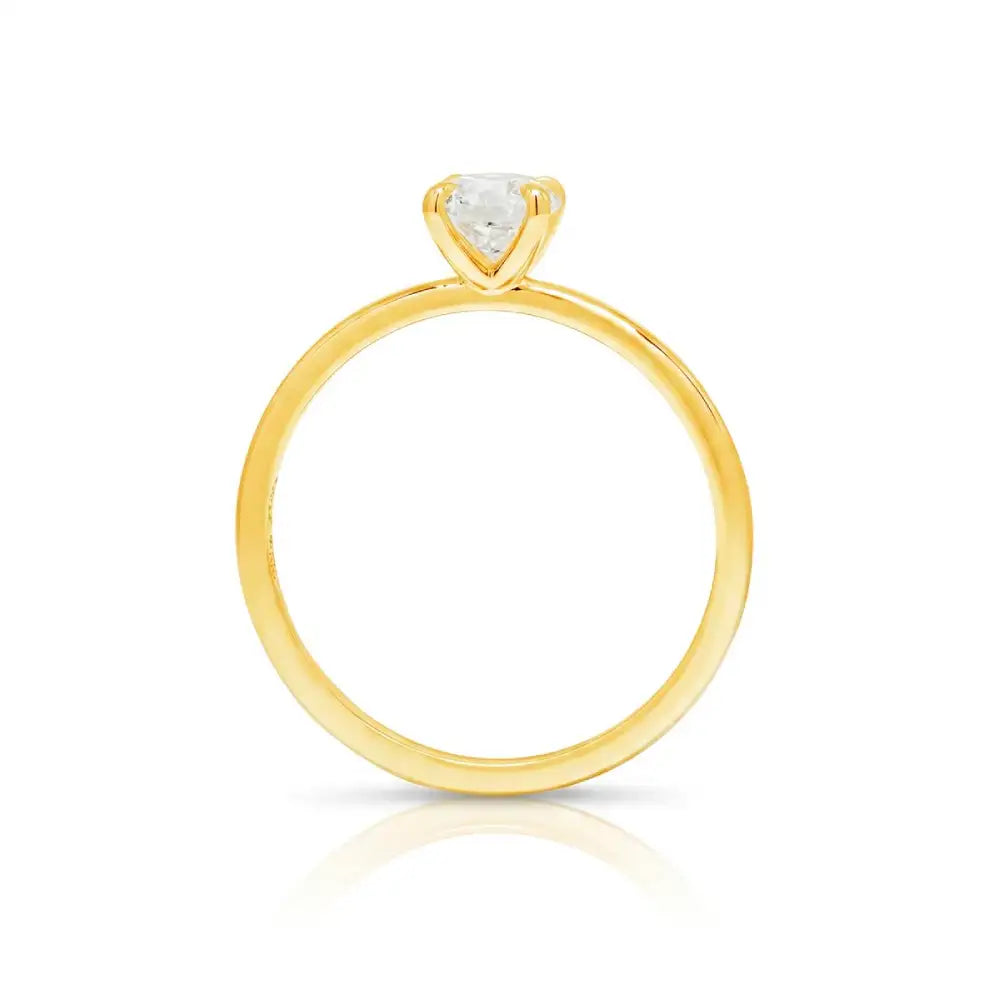 Beat of Love Stella laboratoriotimanttisormus 0,50 ct keltakulta Beat Of Love