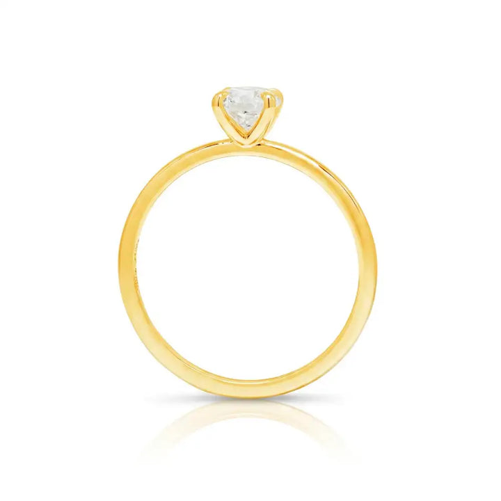 Beat of Love Stella laboratoriotimanttisormus 0,50 ct keltakulta Beat Of Love