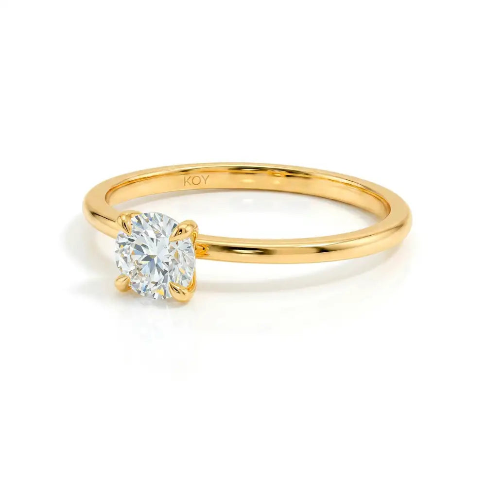 Beat of Love Stella laboratoriotimanttisormus 0,50 ct keltakulta Beat Of Love