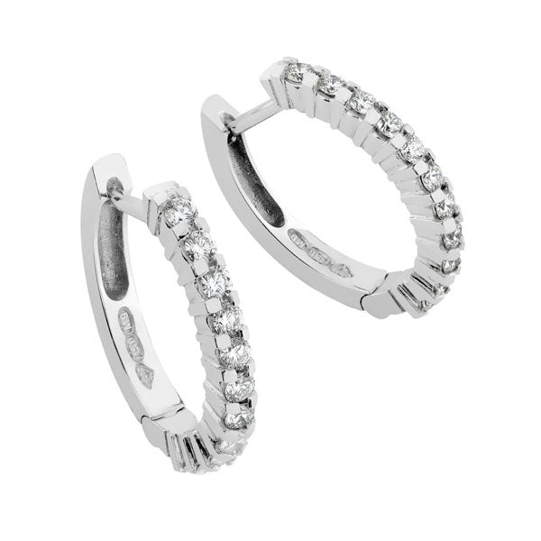 Sandberg Tuulenvire timanttikorvakorut V-127w 0,37ct
