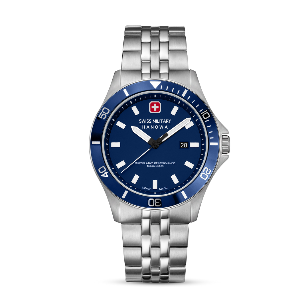 Swiss Military Hanowa Flagship Heritage Blue SMWGH0008502