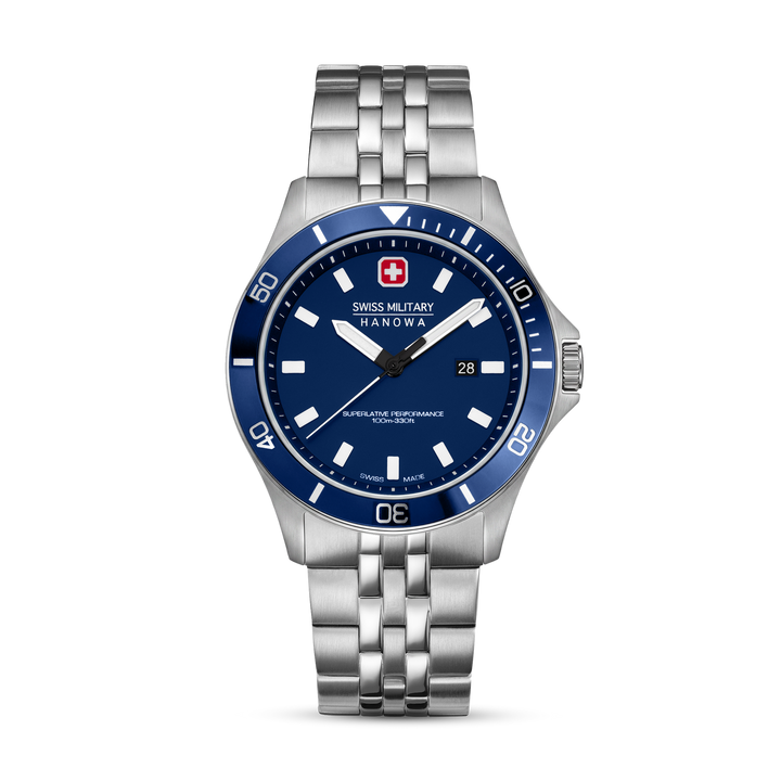 Swiss Military Hanowa Flagship Heritage Blue SMWGH0008502