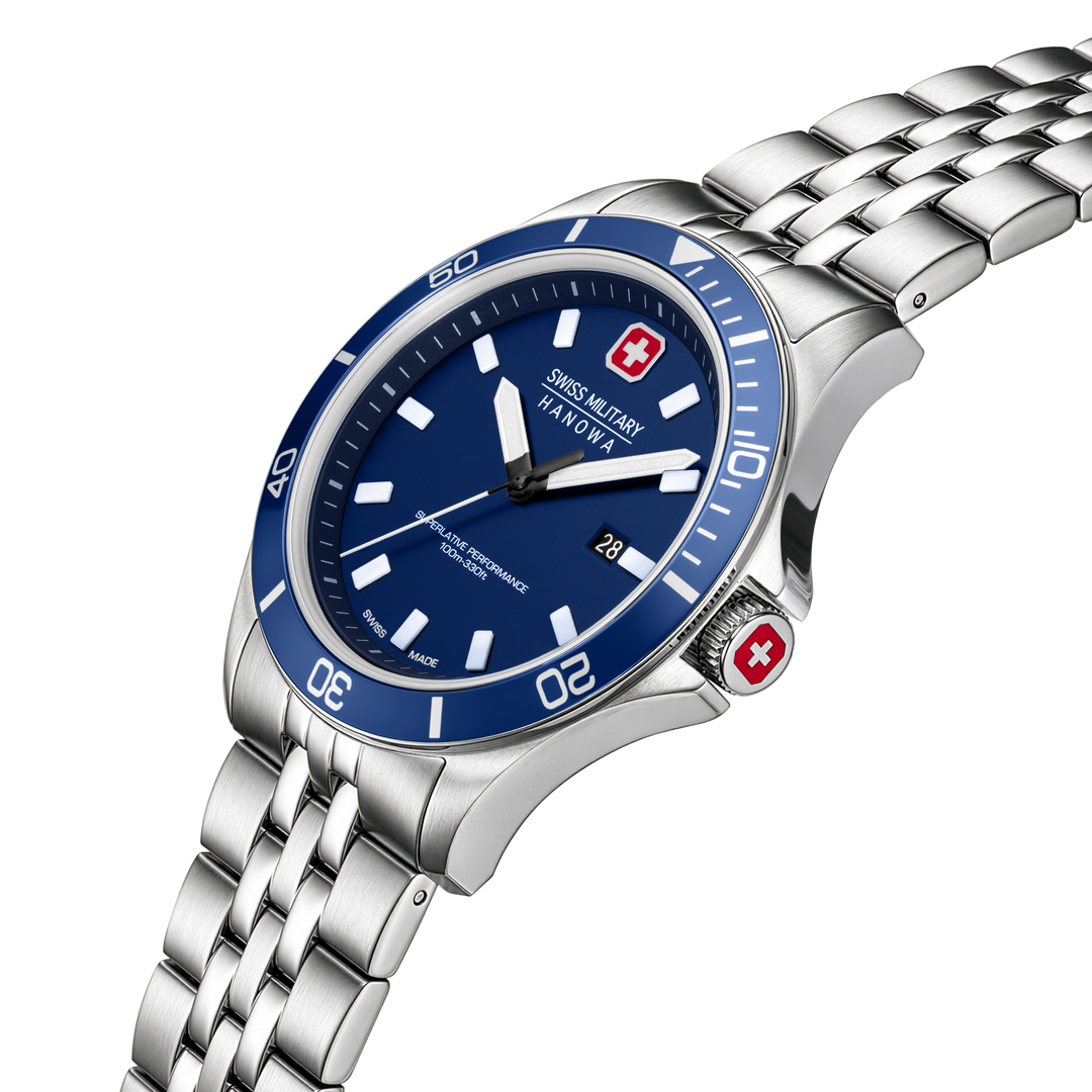 Swiss Military Hanowa Flagship Heritage Blue SMWGH0008502