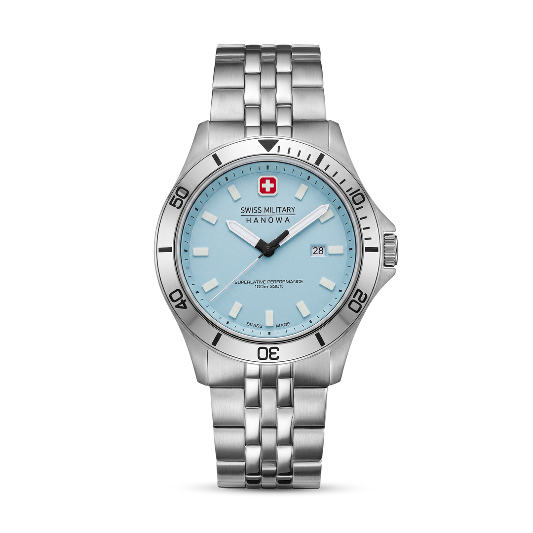 Swiss Military Hanowa Flagship Heritage Ice Blue SMWGH0008503