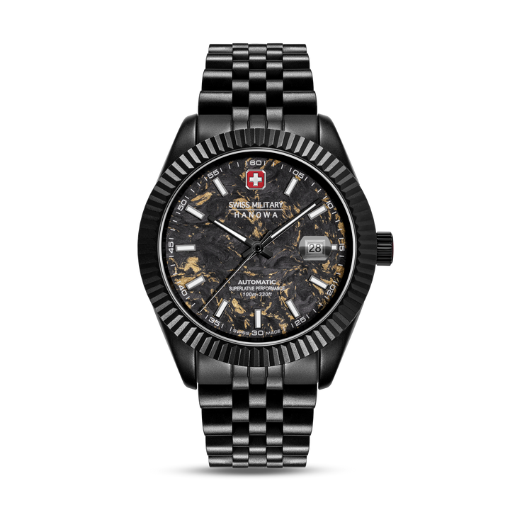 Swiss Military Hanowa Black Forged Automatic SMWGL0005531