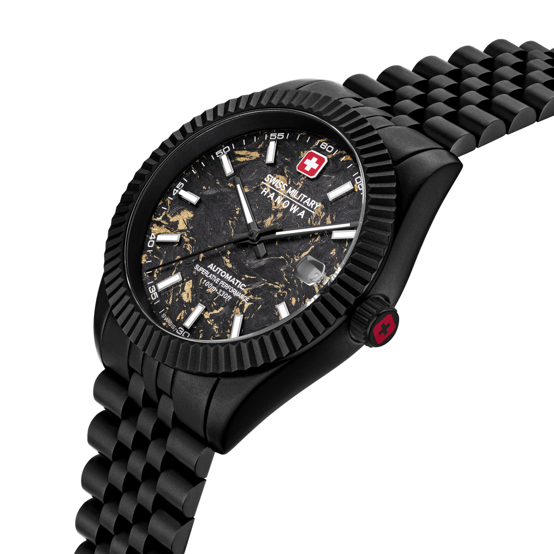 Swiss Military Hanowa Black Forged Automatic SMWGL0005531