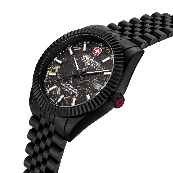 Swiss Military Hanowa Black Forged Automatic SMWGL0005531
