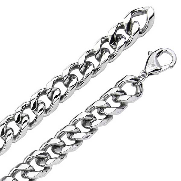 Miesten teräsrannekoru 13 mm SSB-503