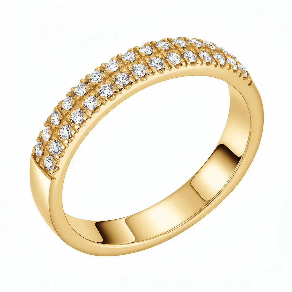 Sandberg Myötätuuli Timanttisormus M-186k Keltakulta
