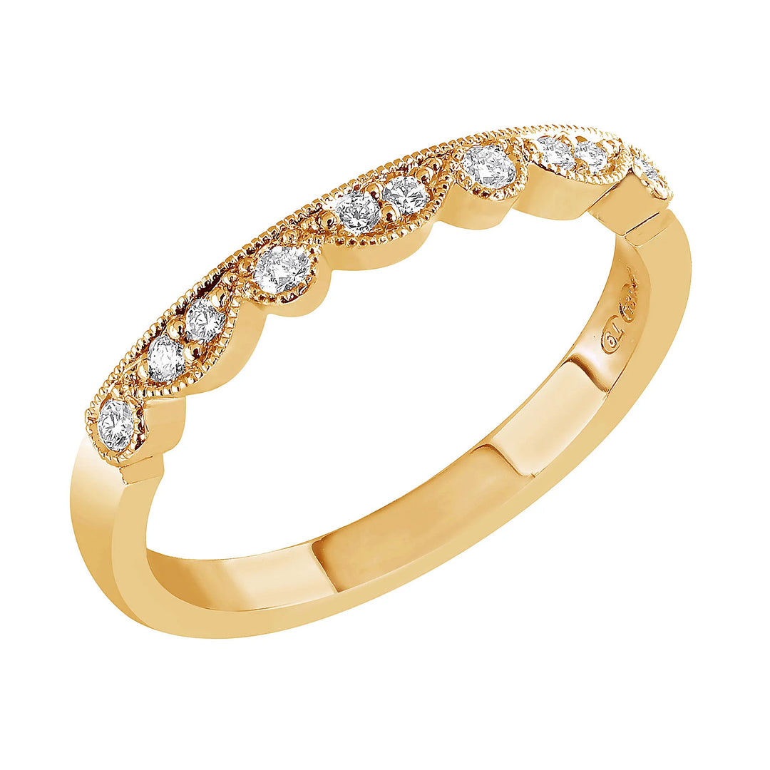 Sandberg Suvituuli M-124k 0,13 ct timanttisormus keltakulta