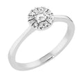 Sandberg Toivomuslähde timanttisormus V-687w 0,22 ct