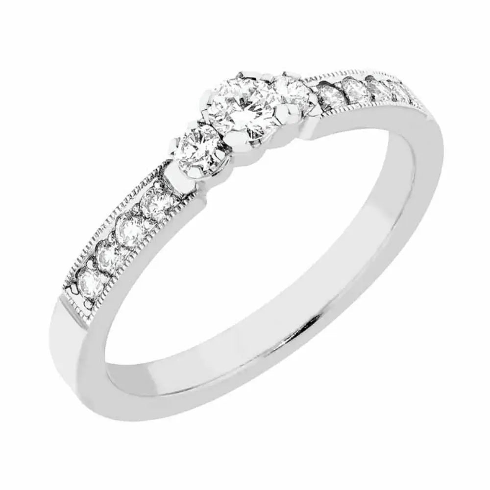 Sandberg Niittypolku timanttisormus 0,33 ct V-135w Sandberg