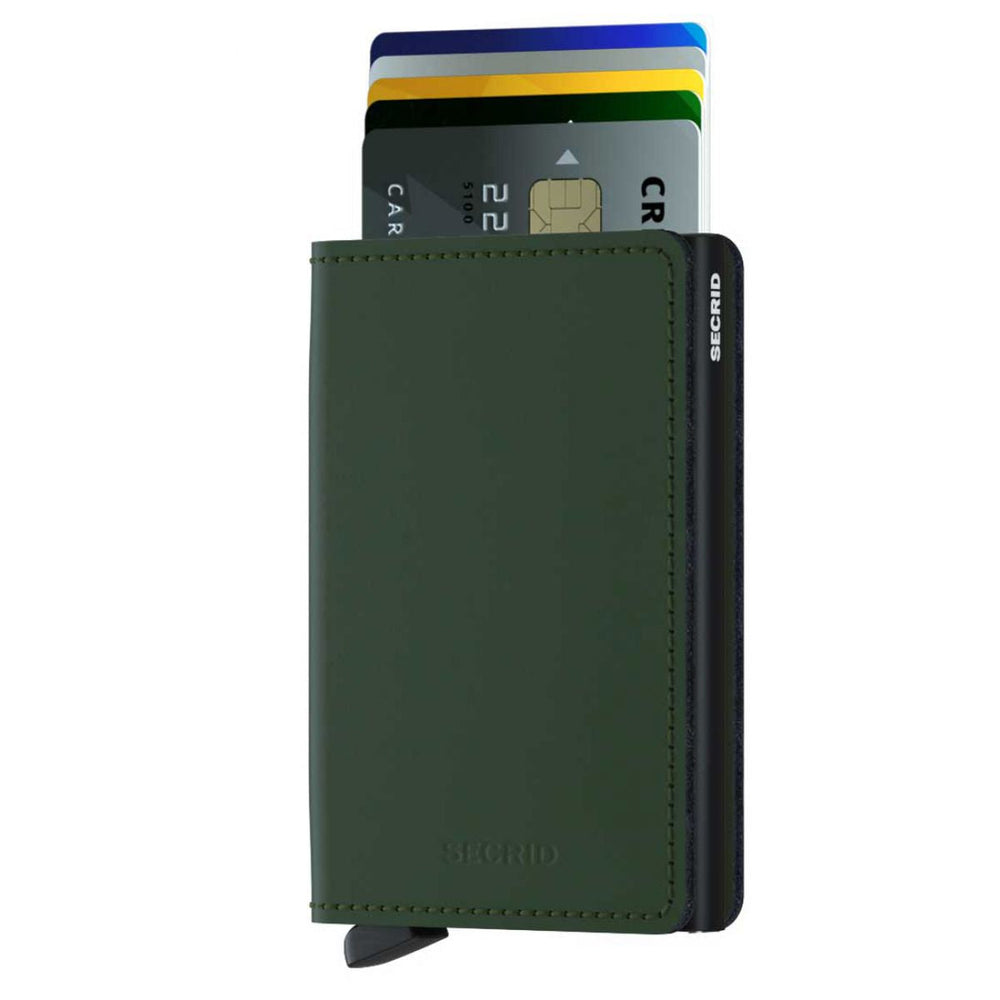 Secrid Slimwallet SM-Green-Black 