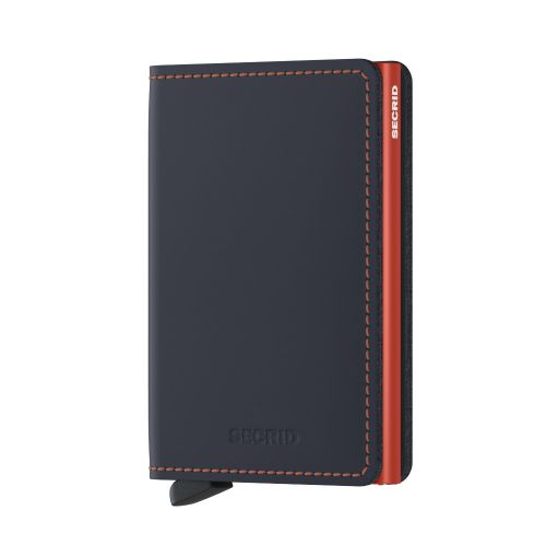 Secrid Slimwallet SM-Nightblue-Orange