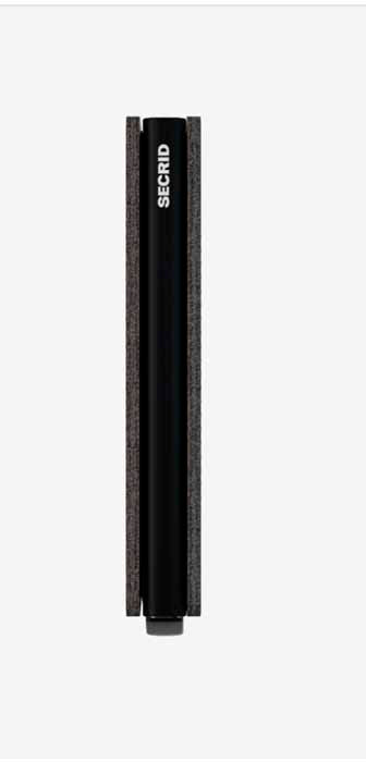 Secrid Slimwallet Vegetable Tanned Black-Black
