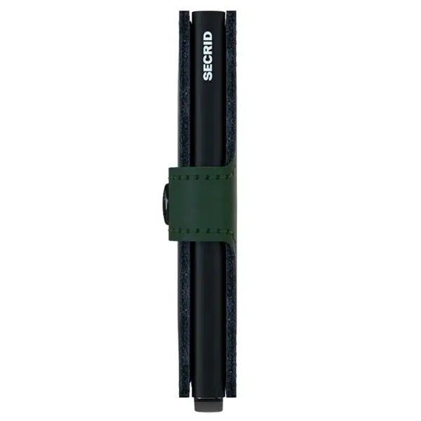 Secrid Miniwallet Matte Green & Black lompakko Secrid