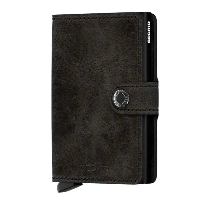 Secrid Miniwallet Vintage lompakko MV-Black Secrid