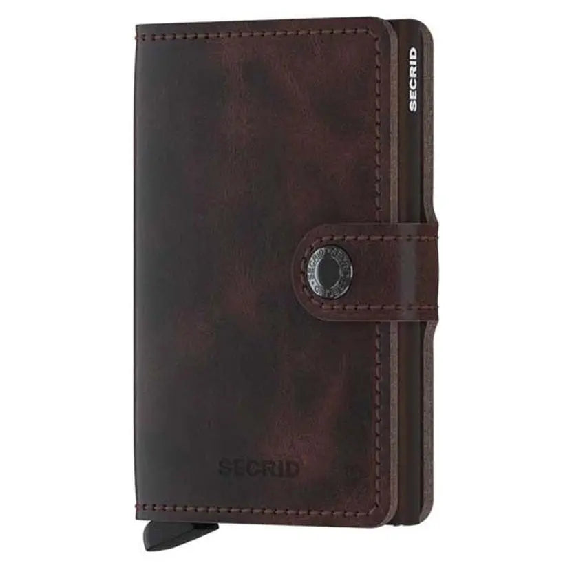 Secrid Miniwallet Vintage lompakko MV-Chocolate Secrid
