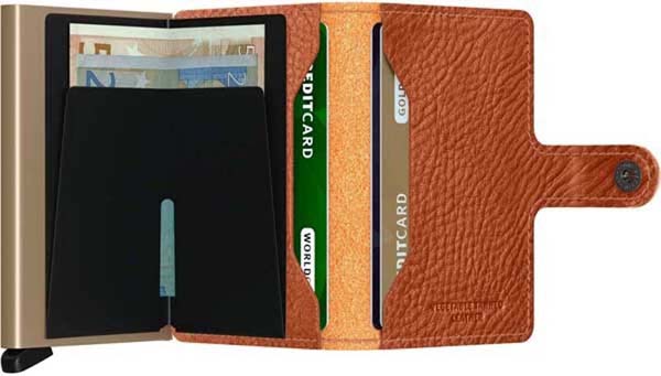 SECRID Miniwallet MVG-Caramello-Sand
