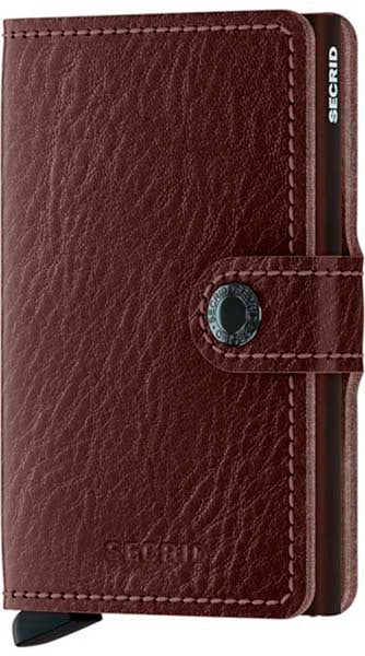 SECRID Miniwallet MVG-Espresso-Brown
