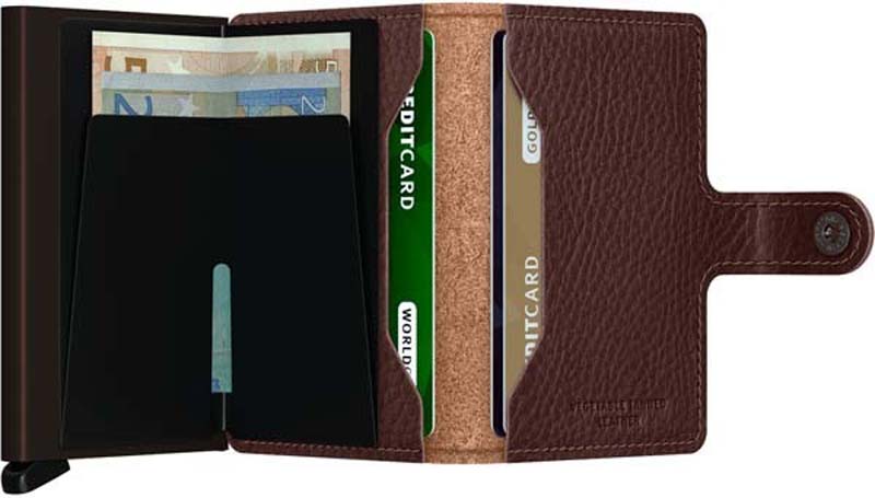 SECRID Miniwallet MVG-Espresso-Brown