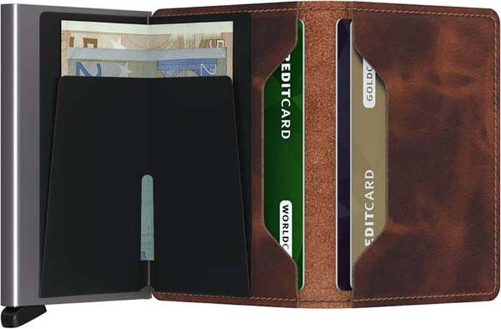 SECRID Slimwallet Vintage Brown